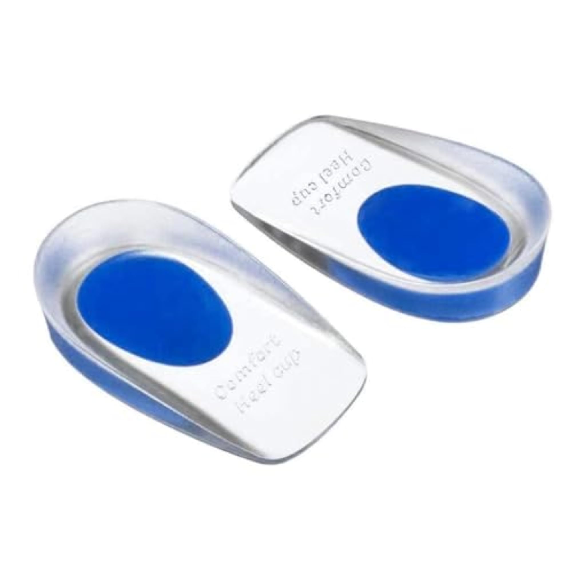 Silicone Gel Heel Protector Insole Cups for Swelling, Pain Relief