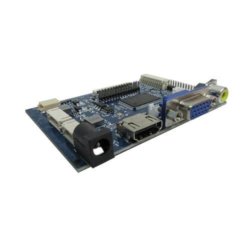 Image of 7-Inch 1024x600 Portable LCD Display Screen Kit with HDMI /VGA /AV Inputs - DIY Monitor for PC, Raspberry Pi, Orange Pi, Gaming Consoles, Car & Industrial Use