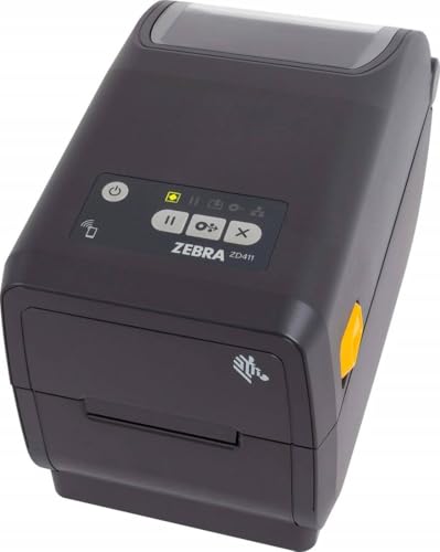 ZD411-ZEBRA-Thermal-Transfer-Desktop-Printer-203-x-203-DPI-Max-Resolution-152mmsec-Print-Speed-Bluetooth-BLE-USB-Port-Interfaces-1D-2D-Built-In-Barcodes-Black-ZD4A022-T0EM00EZ