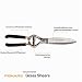 Fiskars 392230-1004 Grasschere, geschmiedet, schwarz