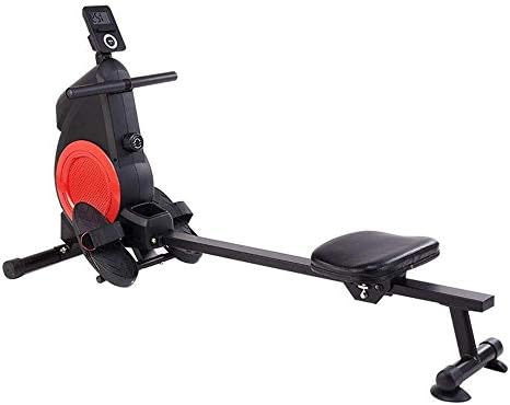XBSLJ Foldable Rowing Machines Rowing Machine for Home Use Foldable Silent Magnetic Control, Aerobic Exercise Fitness Equipment, Male and Female Weight Loss Muscle Training Water Rowing Machine