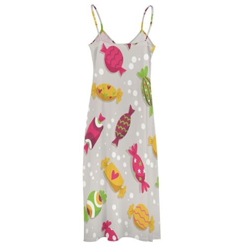 Robe maxi pour voyages colorée et fluide pour la plage