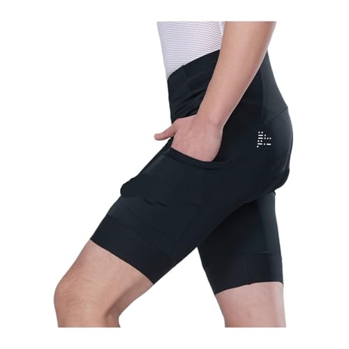 Pantalones cortos ciclismo para hombre negro XXL miniatura 1
