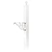 Salsbury Industries 4845WHT Decorative Mailbox Post Victorian, In-Ground Mounted, White