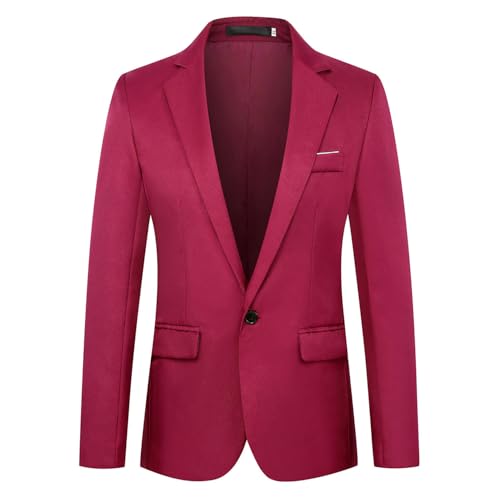Blazer coréen homme coupe ajustée veste décontractée tendance - 7