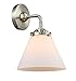 Innovations 284-1W-SN-G41 Large Cone 1 Light Sconce Part of The Nouveau Collection, Brushed Satin Nickel