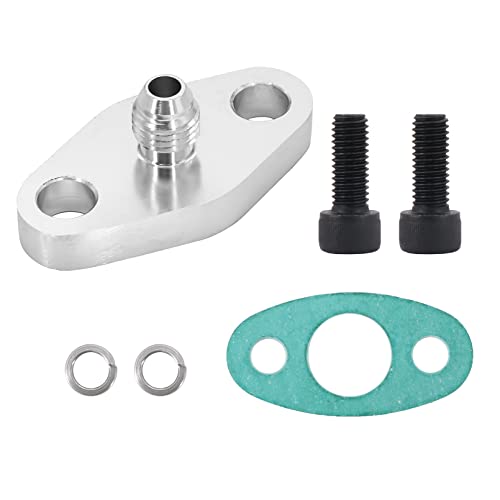 Brida turbo de drenaje de aceite contra fugas en turbocompresores T04 y GT40