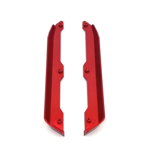 RCパーツ For Wltoys 144001 144002 144010 144016 144018 1/14 メタルシャーシプロテクター ボトム保護 RCカーアップグレードパーツアクセサリー(Red)