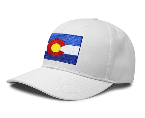 Image of International Tie State Hat for Men and Women, Adjustable Snapback Trucker Baseball Cap with Embroidered Patch