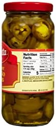 Mezzetta Sliced Hot Jalapeno Peppers| Gluten Free, Kosher, Keto | 16 Fluid Ounce Jar (Pack of 6)