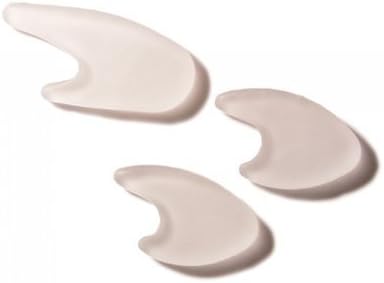 GelX All Gel Toe Separator Small (4th/5th Toe) -2 in Each Pack-Clear, Discreet & Moisturises