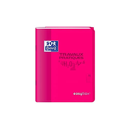 Oxford - Lotto di 10 quaderni TP esaybook rilegati, 17 x 22 cm, 80 p, 90 – 120 g, colori casuali