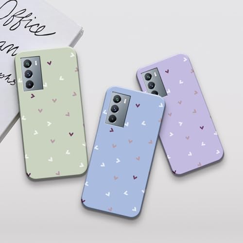 Image of COLORflow Back Cover Compatible with iQOO 9 SE 5G | Family of Hearts Color Customized Back Cover Compatible with iQOO 9 SE 5G
