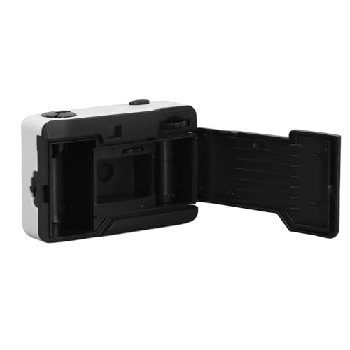Image of 35mm Reusable Film Camera with Case, Retro Vintage Camera for Snorkeling, 28MM Lens with Shutter Speed 1 /100s F /9, for Outdoor Adventures and Travel Photography (Black White)