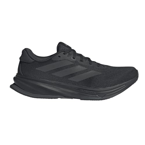 Image of Adidas, Mens, Supernova Rise 2 Running Shoes, Black /Carbon /Carbon, 6.5, D - Medium