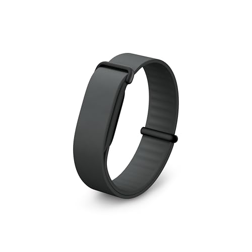 Image of Google Fitbit Air Elevated Modern Band - One Size - Only Compatible with Google Fitbit Air - Obsidian