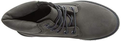 Image of Timberland Women's 6 inch Premium Waterproof Boots, Grey Medium Grey Nubuck, 35.5 EU