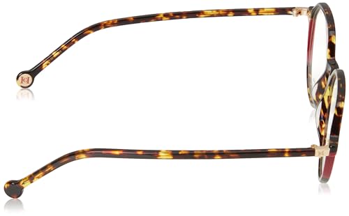 Carolina Herrera Vista Her 0212 O63 50/18/145 Unisex Sunglasses, O63/18 Havana Red, 50, O63/18 Havana Red, O63/18 Havana Red3