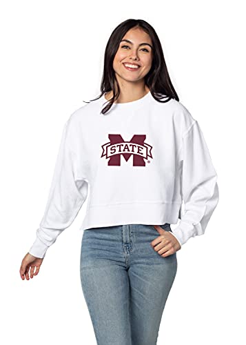 Image of chicka-d NCAA womens Corded Boxy Pullover