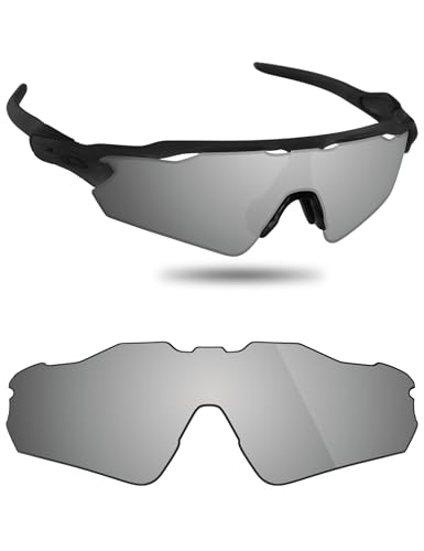Image of Fiskr Polarized Lenses Replacement Compatible with Oakley Radar EV Path OO9208 Sunglasses, Impact Resistant & Perfect Fit