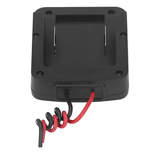 Adaptador de Batería Seguro, Convertidor de Potencia 14.4V 18V, Base de Batería con Cable 12AWG, para Herramientas Eléctricas - Material ABS Resistente, Compatible con Varios
