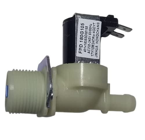 Water Inlet Valve, 1 Way Feed or Magnetic Water Level Control Valve Compatible for Godrej Toploading Washing Machines (GODREJ INLET TYPE 2)