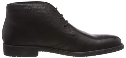 Geox U Jaylon B, Stivali Chukka Uomo, Nero (Black