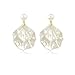 Seashell Pearl Earrings for Women，18K Gold Plated Dangle Drop Earrings, Lightweight Jewelry for Wedding, Elegant Accessories for Women, Ideal for Everyday & Special Occasions