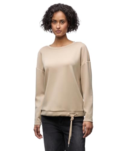 T-shirt aspect soie femme Street One haut fluide chic manches courtes