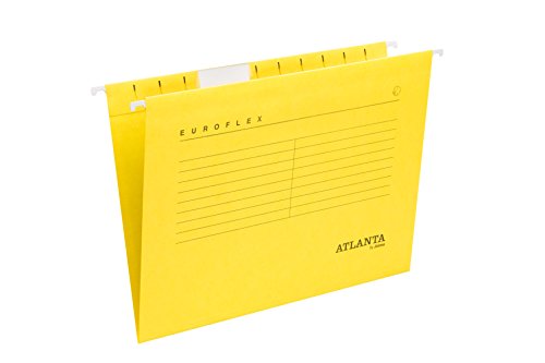 Carpeta colgante Atlanta DIN A4 para organizar tu oficina en casa amarillo