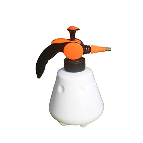 Hehilark Small Flower Watering Can Spray Bottle 1.5 L White