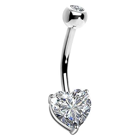 Piercing Nombril OUFER Or Blanc Cover