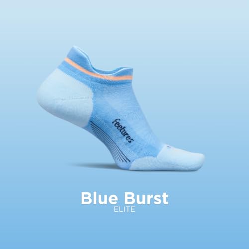Image of Feetures Elite Max Cushion No Show Tab - Running Socks for Men & Women, Athletic Compression Socks, Moisture Wicking