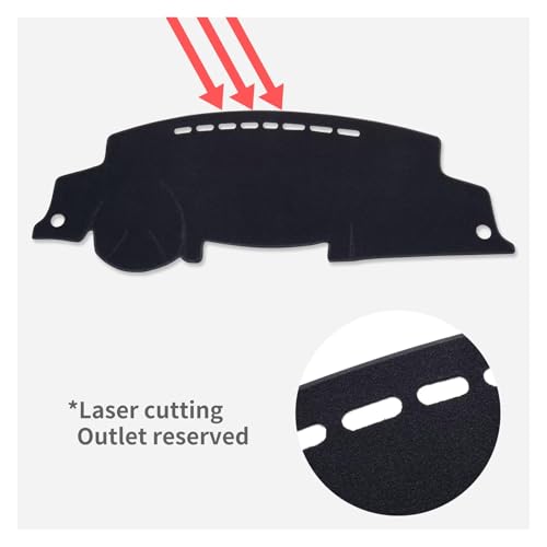 Protector de salpicadero Toyota Highlander contra grietas y calor extremo 4
