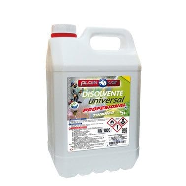 Suinga Disolvente limpiador universal, usado para lacas, imprimaciones, aparejos y masillas (5 litros)