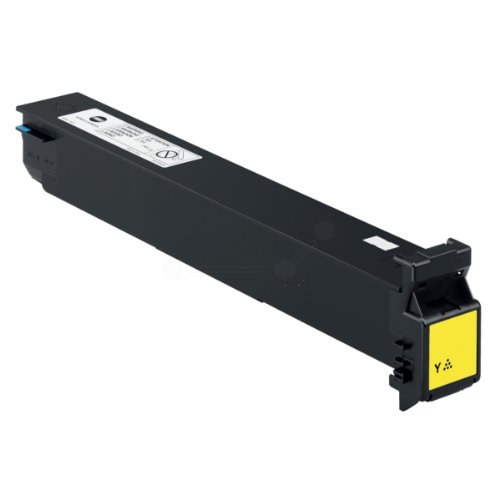 Cartouche de toner jaune Konica Minolta A0D7252 pour série BizHub C