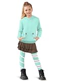 BesserBay Halloween Girls Wreck e Set Pullover Skirt Legging Deluxe Schweetz Outfit 11-12 Years
