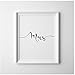 NO BRAND Cuadro en Lienzo Mr and Mrs Print Wall Art, Regalos...