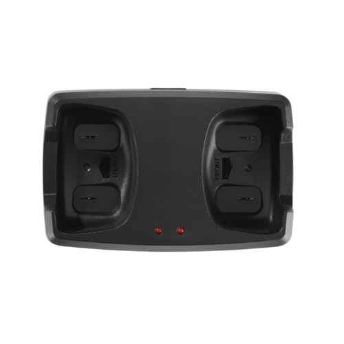 Image of Cobra ACXT 1000 Dock Charging Station for 2 Walkie Talkies with UBS Charging Cable - Dual Desktop Portable Charger, Compatible with AXCT1035R Rugged Outdoor Models