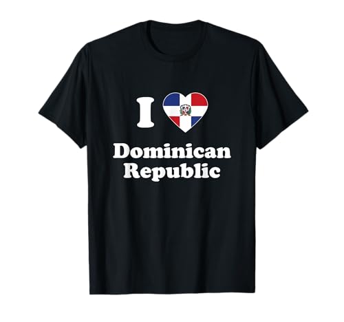 I Love Dominican Republic Dominicans T-Shirt