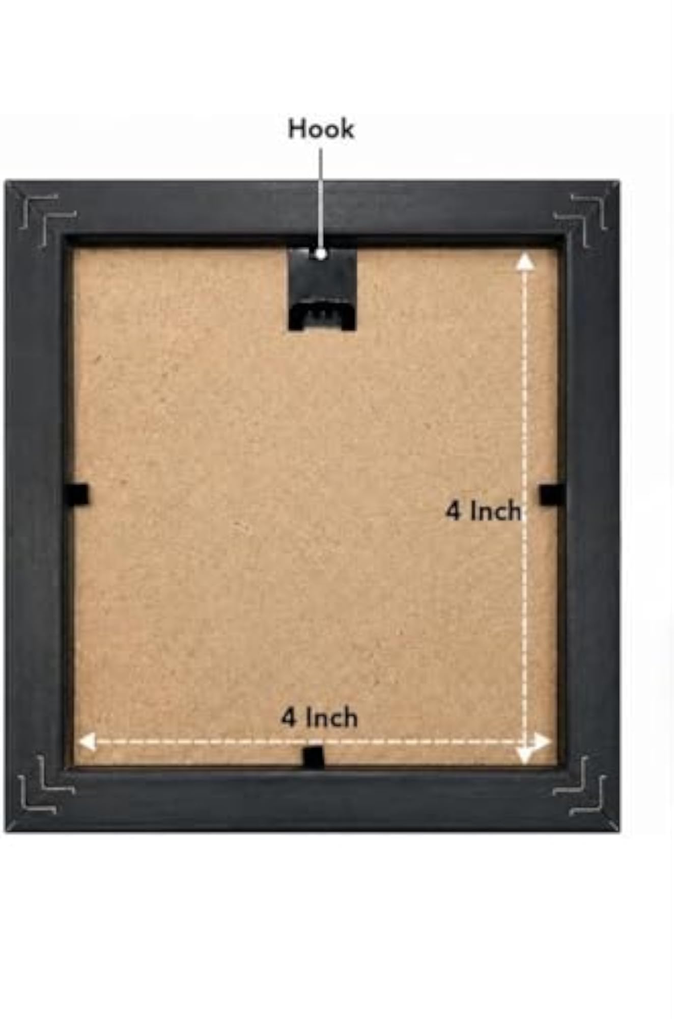 Small Square Photo Frames Set of 2