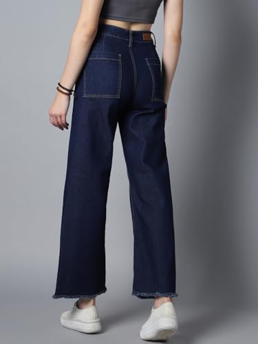 Image of HIGH Star Women's Straight Fit Mid Rise Jeans