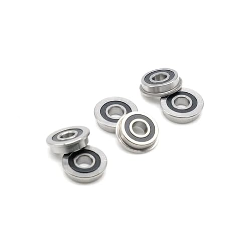 Roulements rigides à billes F695 RS haute performance ABEC-7 avec collerette - Lot de 20