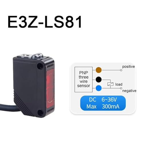 Capteur photoélectrique E3Z-LS81 Omron industriel précis