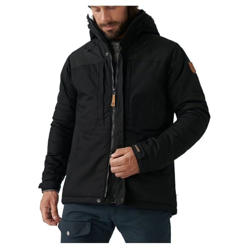 Fjällräven Herren Jacke Skogsö Padded, Black, M, 82279-550