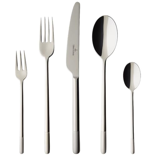 Villeroy & Boch 12-6353-9050 Ella satiniert Tafelbesteck, 30-teilig