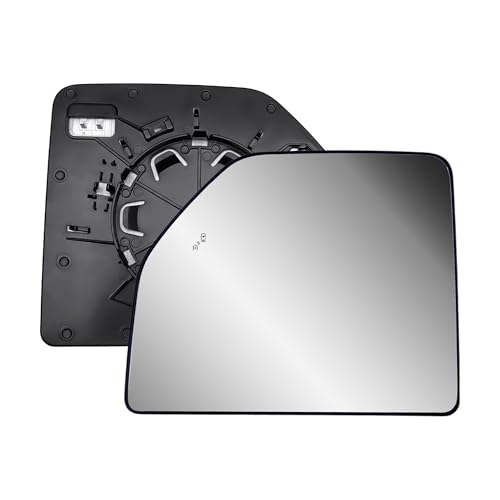 Replacement Driver Left Side Door Towing Mirror Main Big Glass Flat Heated with Back Plate and BLIS for Ford F-150 F 250 F-350 F-450 F-550 from 2015 to 2024 by LONGLING - Used condition - US$18.96