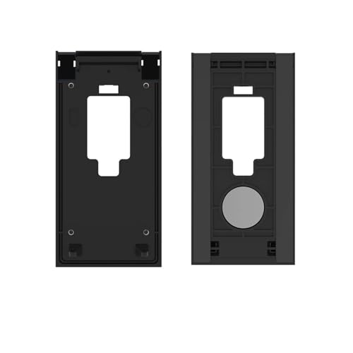 No-Drill Mount Compatible for Ring Video Doorbell (2nd Generation - 2020 Release) Black
