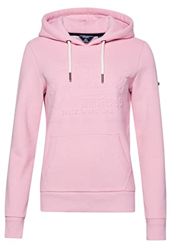 Superdry Damen Kapuze Sweatshirt, Cameo Rosa, 36
