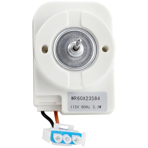 WR60X31522 Replacement for G-E Refrigerator Evaporator Fan Motor - Replaces WR60X23584 PS12741350 AP6977246 4959523 SM10141 Fridge Fan Motor Replacement - 1 Year Warranty by Fetechmate